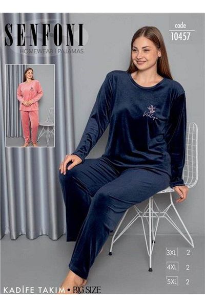 SENFONİ 10457 BATTAL VELVET SET