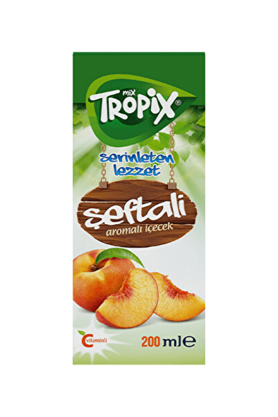 mix tropix Tropix Şeftali Aromalı Meyve Suyu