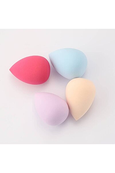 HYA Küçük Boy Makyaj Süngeri, 4'LÜ Yumurta Armut Profesyonel Makyaj Süngeri