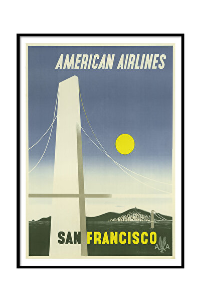 Beril Yamaç Design Studio American Airlines San Francisco Reproducere de post...