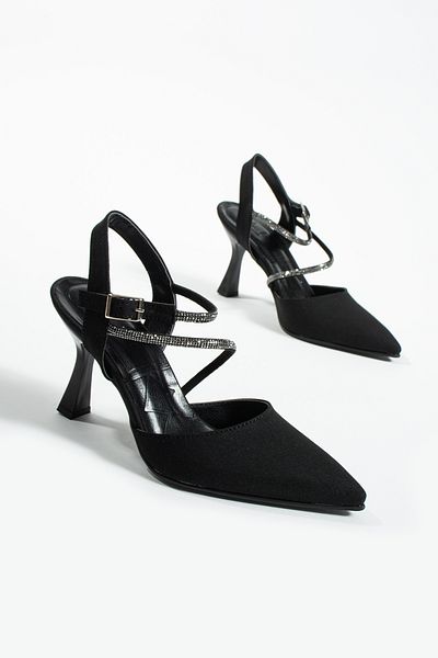 DUXAL SHOES Pantofi cu toc Finley Black Cross Stone