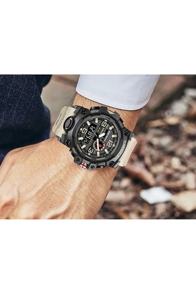 SMAEL 8035 Model Digital and Analog Wrist Watch