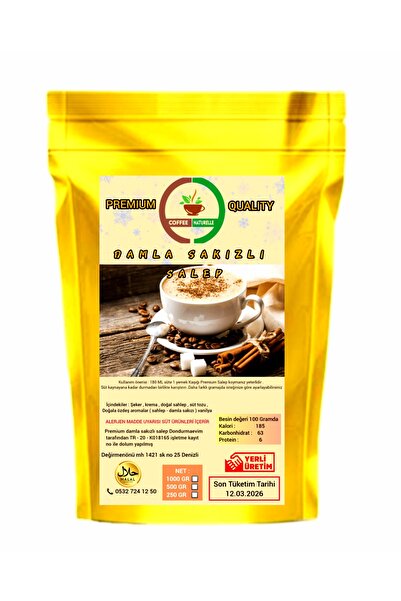 coffee Naturelle Damla Sakızlı Salep 250 gr