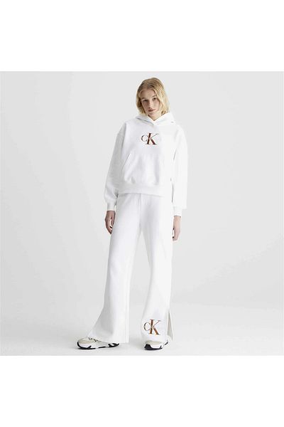Calvin klein white tracksuit sales