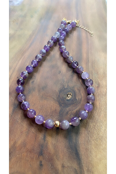 Takkı by Handan A kalite ametist kolye.