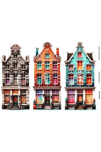 LİNEART LineArt Brass Decopage Paper LA-6055