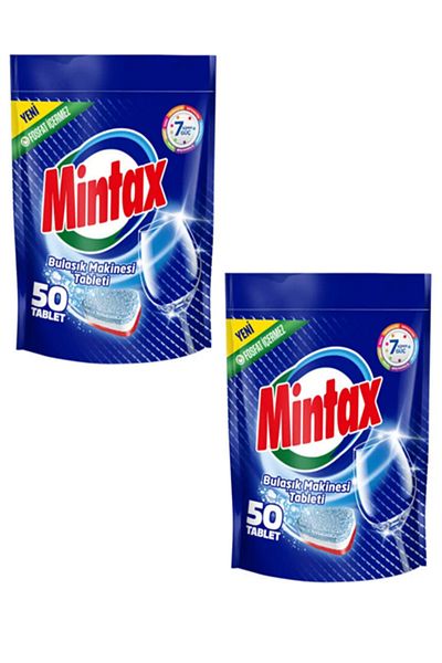 Mintax Dishwasher Detergent Tablet 50 Tablets Set of 2