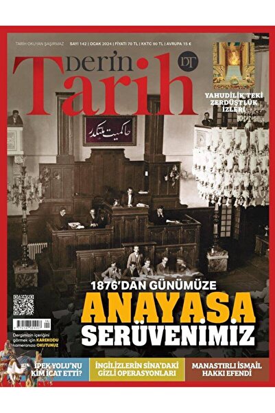 Derin Tarih Dergisi 142. Sayı Ocak 2024 / Kolektif / Derin Tarih Dergisi / 4440000004196