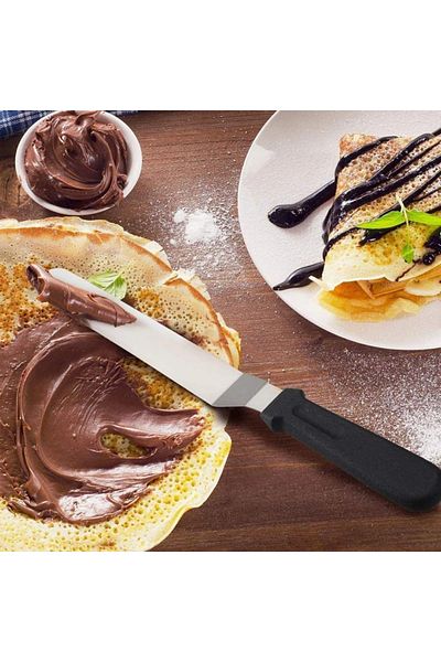 Multiamo Cake Plastering Spatula with Oblique Oval Tip 20 cm