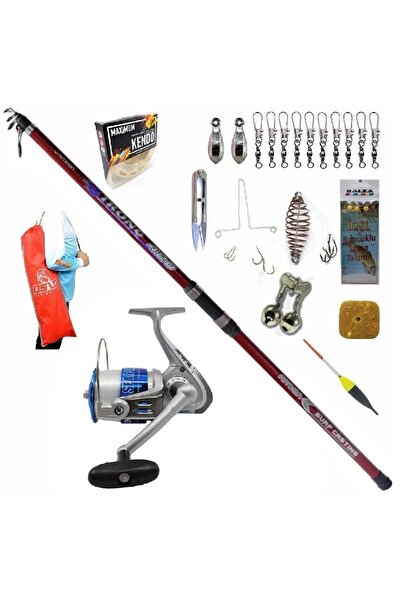 Kendo Sea Power 7000 Remixon Strong 420cm 100-250gr Profesyonel Sazan Kıyı Ol...