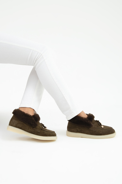 Tamer Tanca Kadın Hakiki Deri Casual Bot 902 2035 Bn Bot Sk22/23