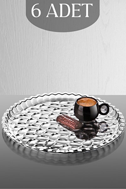 Queen’s Kitchen 6 Adet Akrilik Kırılmaz Lüx Sunum & Servis Tepsisi