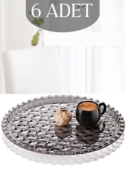 Queen’s Kitchen 6 Pieces Acrylic Unbreakable Luxury Presentation & Serving Tray
