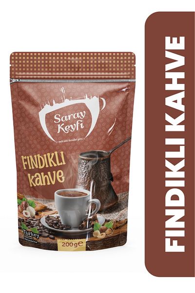 SARAY KEYFİ قهوة عثمانية بالبندق 200 جرام