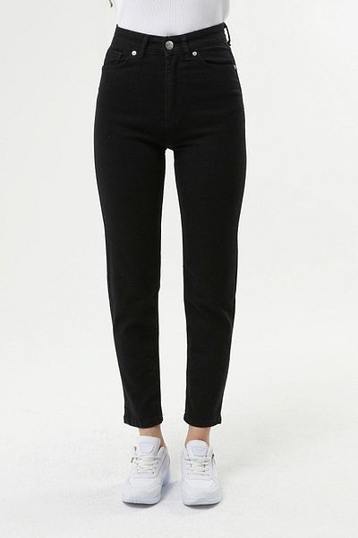 Geppetto Monera Black Mom Jean - 2024 Colorfast Pantaloni