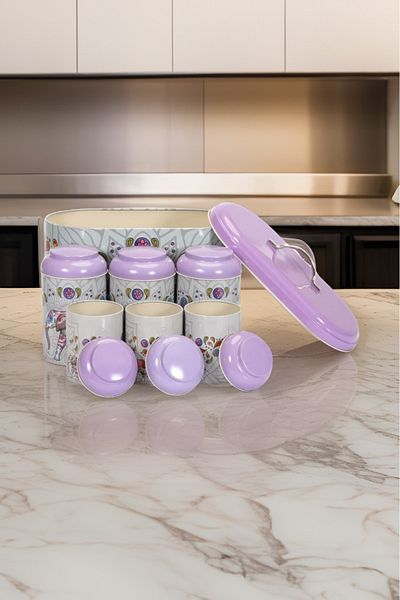 EVLE Set of 7 Bread Storage Containers Efb0121