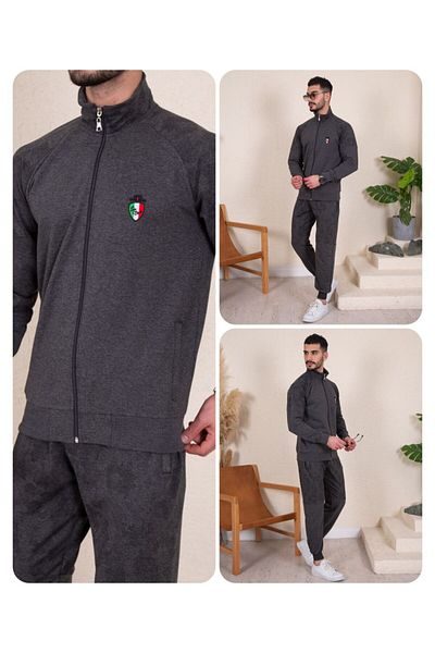 Braazi Stand Collar Men's Tracksuit Set