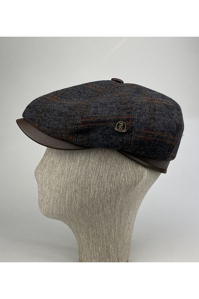 KARNAS ŞAPKA Men's Tweed Winter Wool Cap