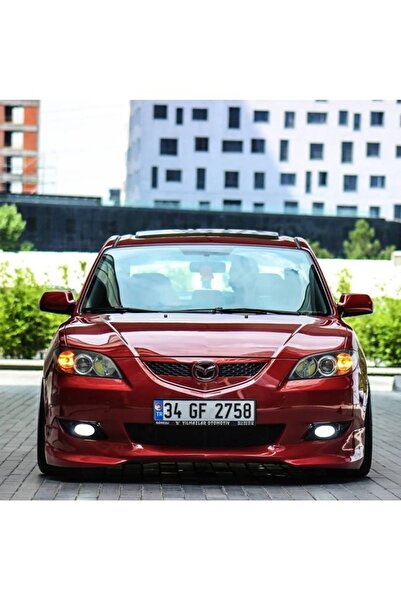 NamTuning Mazda 3 Uyumlu Ön Tampon Eki Karlık Plastik Boyasız