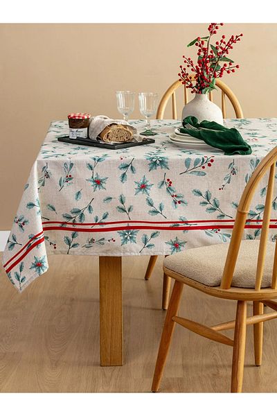 LC Waikiki LCW HOME Floral Patterned Tablecloth 150x200 Cm