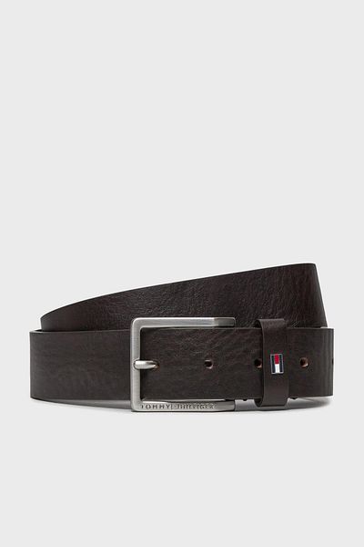 Tommy Hilfiger Pánsky kožený opasok – s logom, model Am0Am12048 0Hd