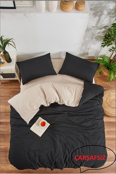 Valezium Set lenjerie de pat fara bare pentru pat dublu