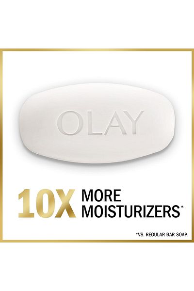 OLAY بار صابون فيتامين هـ وفيتامين ب3 مركب 6 أشرطة صابون أولاي 6 قطع 636 جرام 1.6 رطل