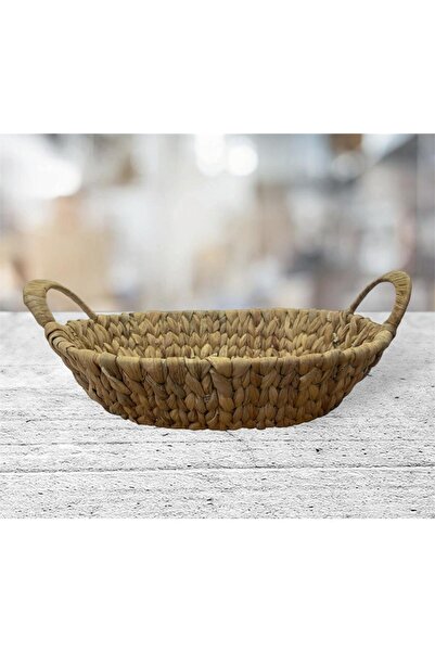 PANALI Natural Handle Paneled Bread Basket - BWH03S