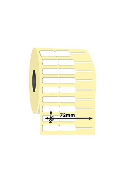 Gen-Of Jewelry Sticker P.P.Opaque 10x72 (1000 Labels)