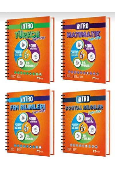 Mozaik Yayınları 6. Sınıf Matematik Fen Türkçe İnkılap Tüm Dersler Intro Deft...