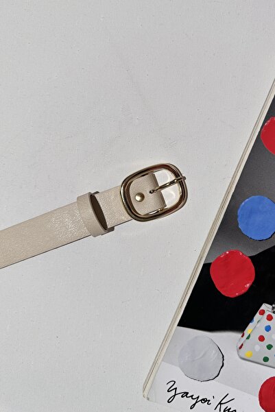 LİA KEMER Curea ovală cu cataramă aurie pentru femei, centură pentru talie, c...