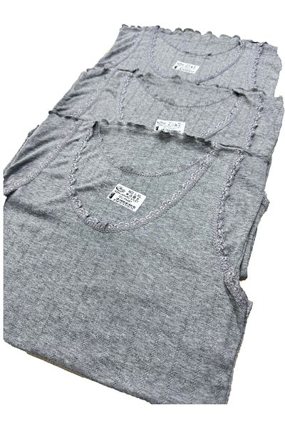 ATİLLA İÇ GİYİM JACQUARD- COTTON ATHLETE- 3 PIECES (GREY)