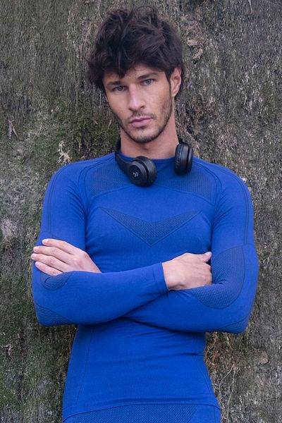 FEELAMORE Мъжка тениска с дълъг ръкав Sports Level 2 Thermo