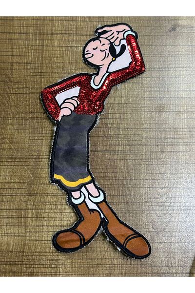 Gönülden Tasarım 23x9 CM PAILLETTES EMBROIDERY SAFIANAZ ARMA PATCH APPLIQUE ACCESORIUM DE CUSUT