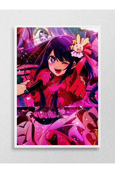 Mudi Store Oshi no Ko Anime Poster Çerçevesiz Yüksek Kalite Anime Duvar Poster