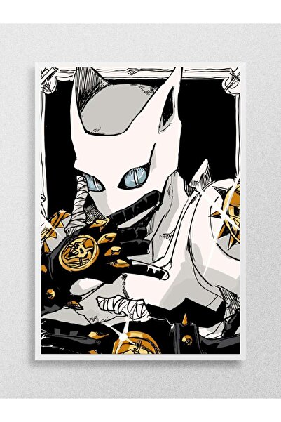 Mudi Store Jojo Bizarre Anime Poster Çerçevesiz Yüksek Kalite Anime Duvar Poster