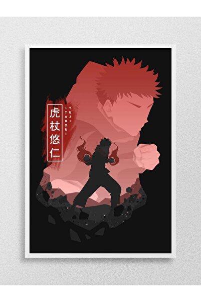Mudi Store Itadori Yuji Anime Poster Çerçevesiz Yüksek Kalite Anime Duvar Poster