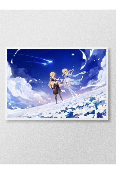 Mudi Store Genshin Impact 2020 A Anime Poster Çerçevesiz Yüksek Kalite Anime ...
