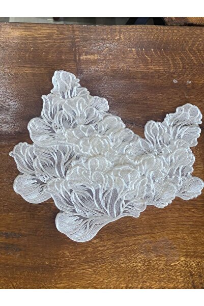 Gönülden Tasarım 34x35 cm vez, reljefni gipure aplikacija Broderija odjevni d...