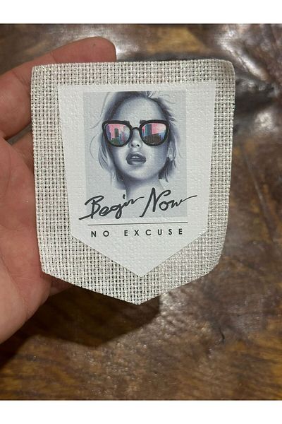 Gönülden Tasarım 10x8 Cm Buzunar din paie strălucitor Patch Armatura Cusut Buzunar Cămașă 40m