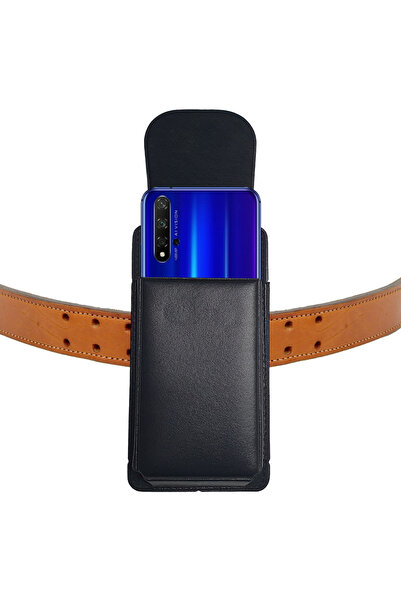 EXENAR Husă compatibilă Honor 20 - Honor 20 lite cu husă pentru centură și ma...
