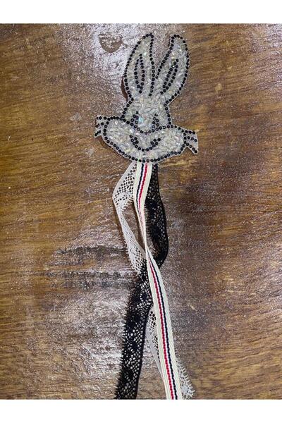 Gönülden Tasarım 9x7 cm, care se lipsește cu fier, păsări, iepure, piatră, ap...