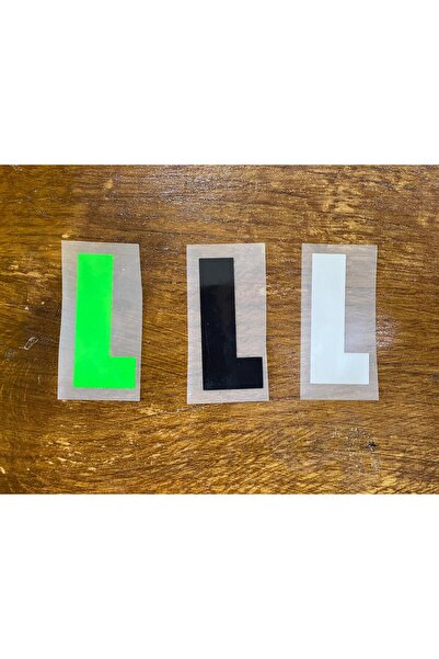 Gönülden Tasarım 7x3 cm peglačna aplikacija sa slovom L u 3 boje, vez, šivaći...