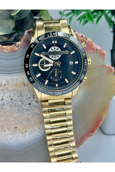 Reward Brand New Season Titanium Case with Calendar Steel Band Men's Wristwatch