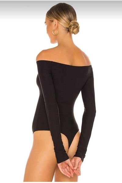 Zagrep Women's Saks Blue Body Strapless Cut Double Layer Imported Jersey Zagrep Fabric