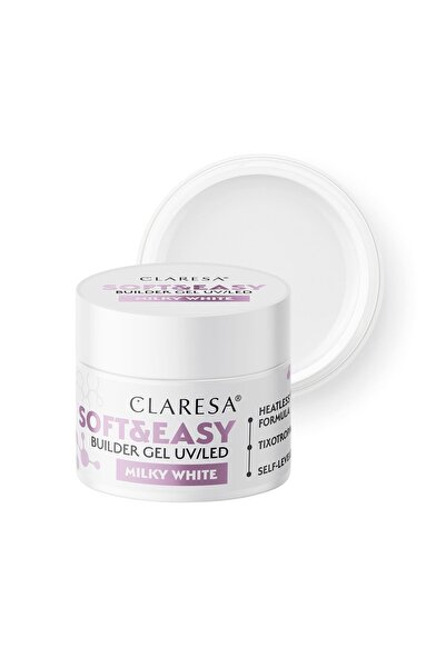 Claresa Soft&Easy Builder Jel Milky White 12g