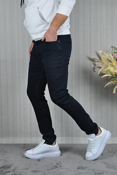 CW Casualwear Чоловічі штани Regular Slim Fit з темно-синім кольором, що можна прати