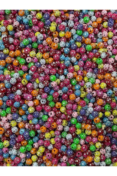 Gönülden Tasarım 5 mm Design cu sclipici colorate Broderie Dantela de scris Mărgele perforate 50 gr