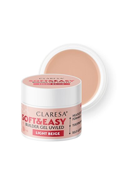 Claresa Soft&Easy Builder Jel Light Beige 45g