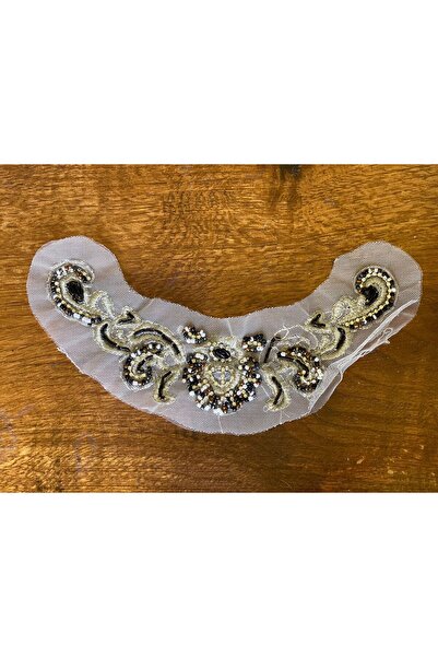 Gönülden Tasarım GALĂ DE ÎNȚEPĂTĂ PE TUL ALB CU STONE ȘI Mărgele GĂLĂ DE ÎMÂN...